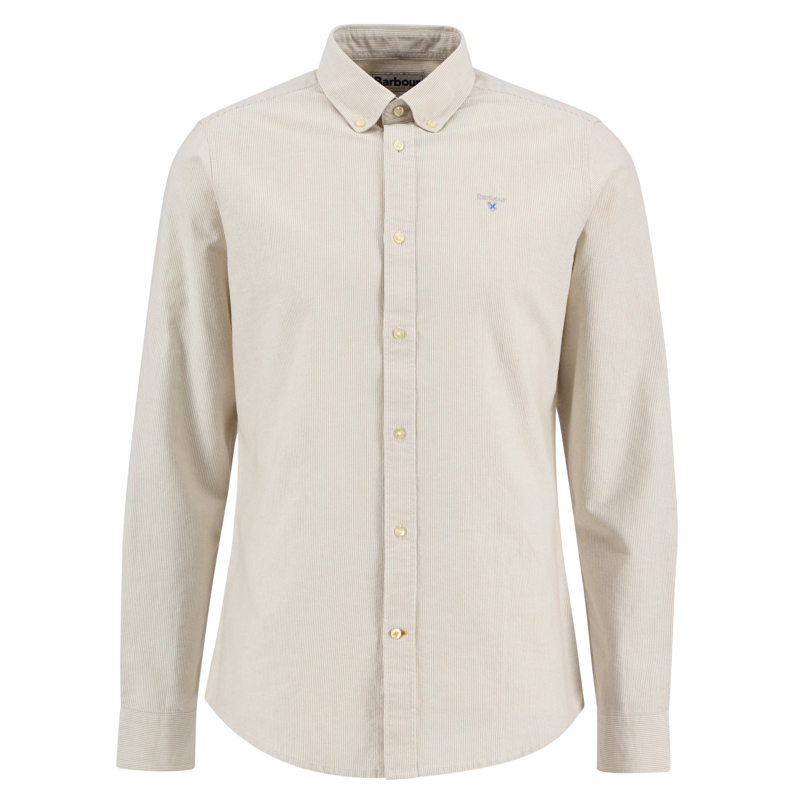 Barbour Striped Oxtown Tailored Shirt - Stone