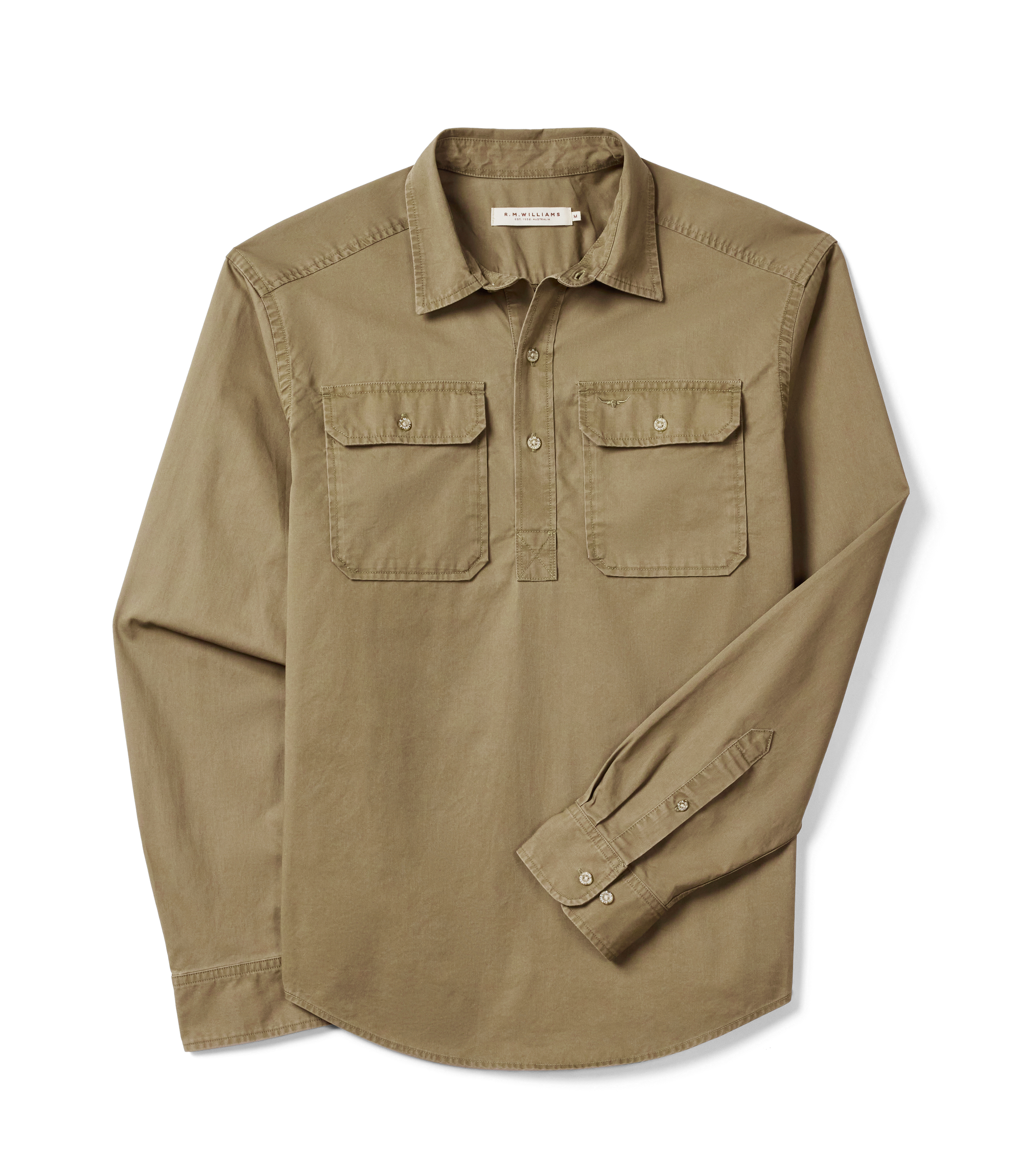 Warpole Cotton Popover - Fatigue