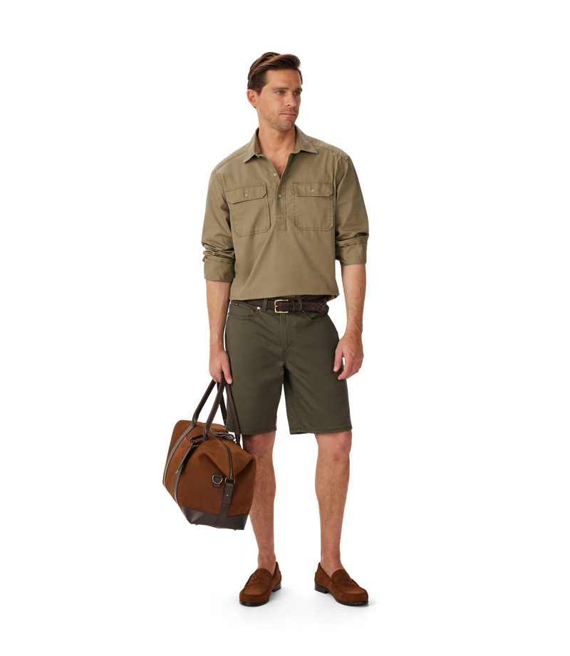 Warpole Cotton Popover