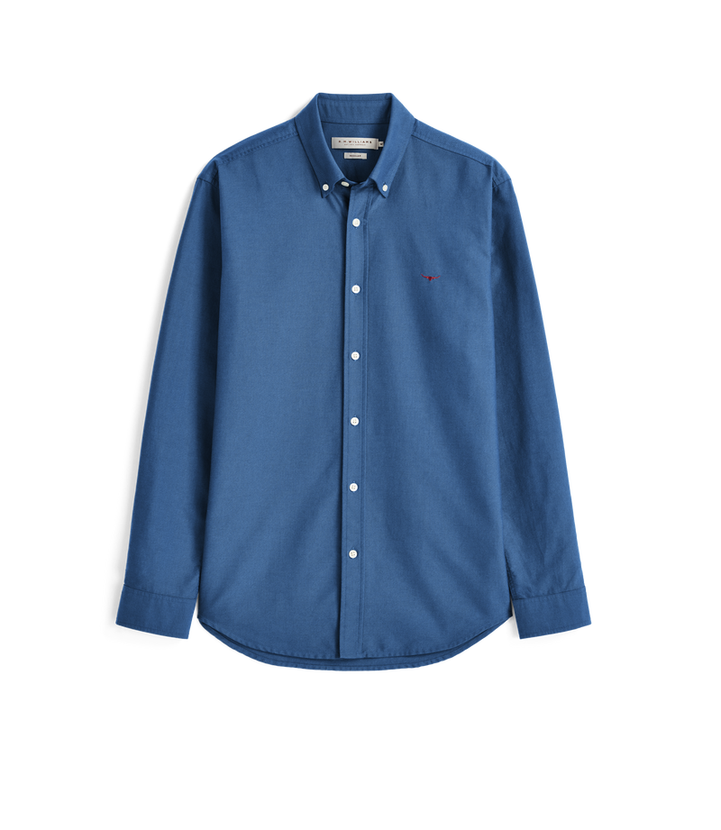 Clapton Oxford Shirt - Blue