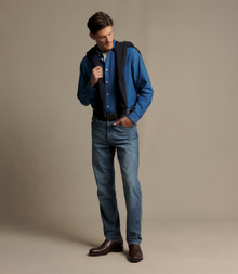 Clapton Oxford Shirt - Blue