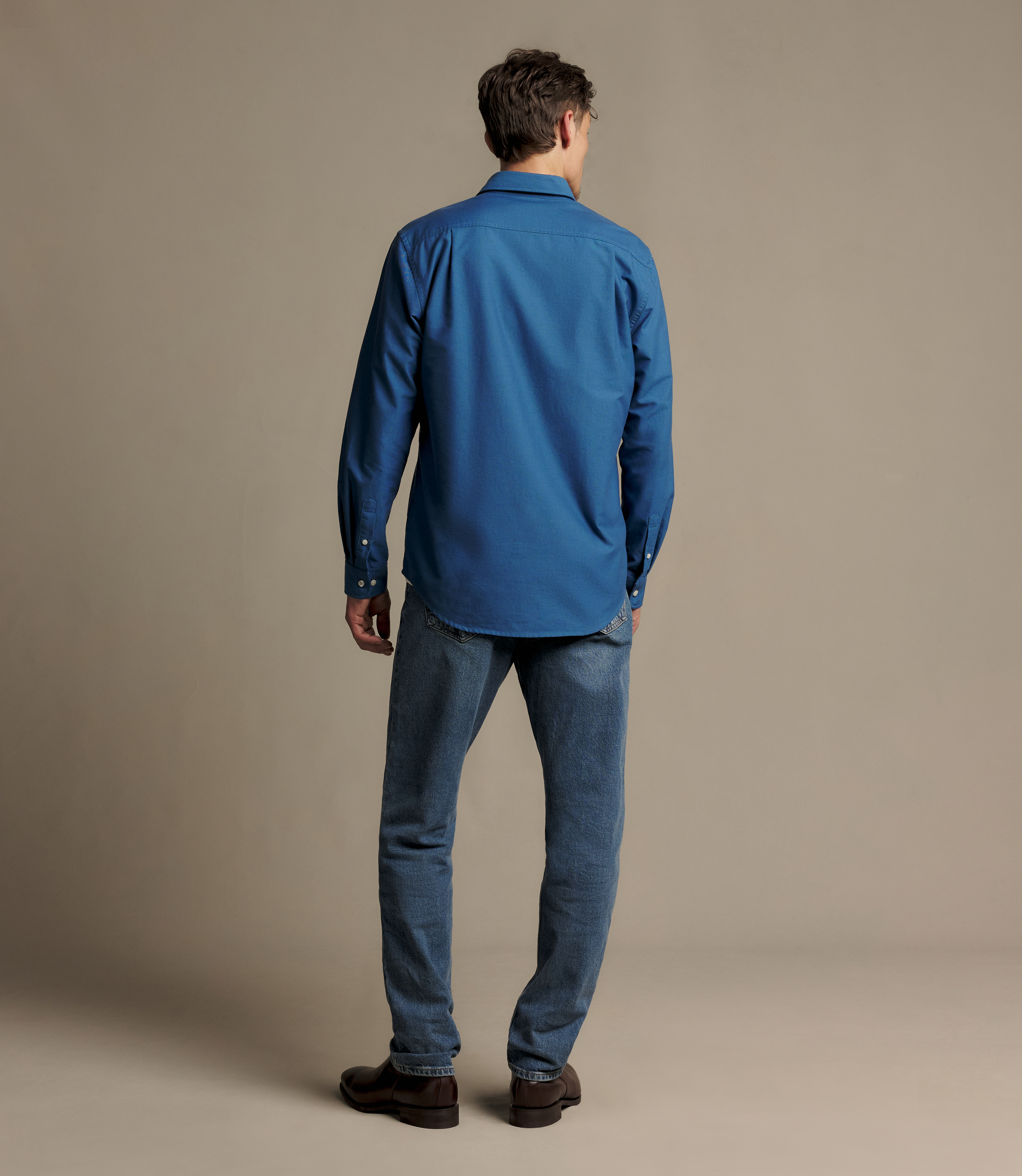 Clapton Oxford Shirt - Blue