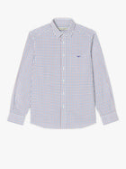 R.M.Williams Newland Shirt - Navy/Burg/White