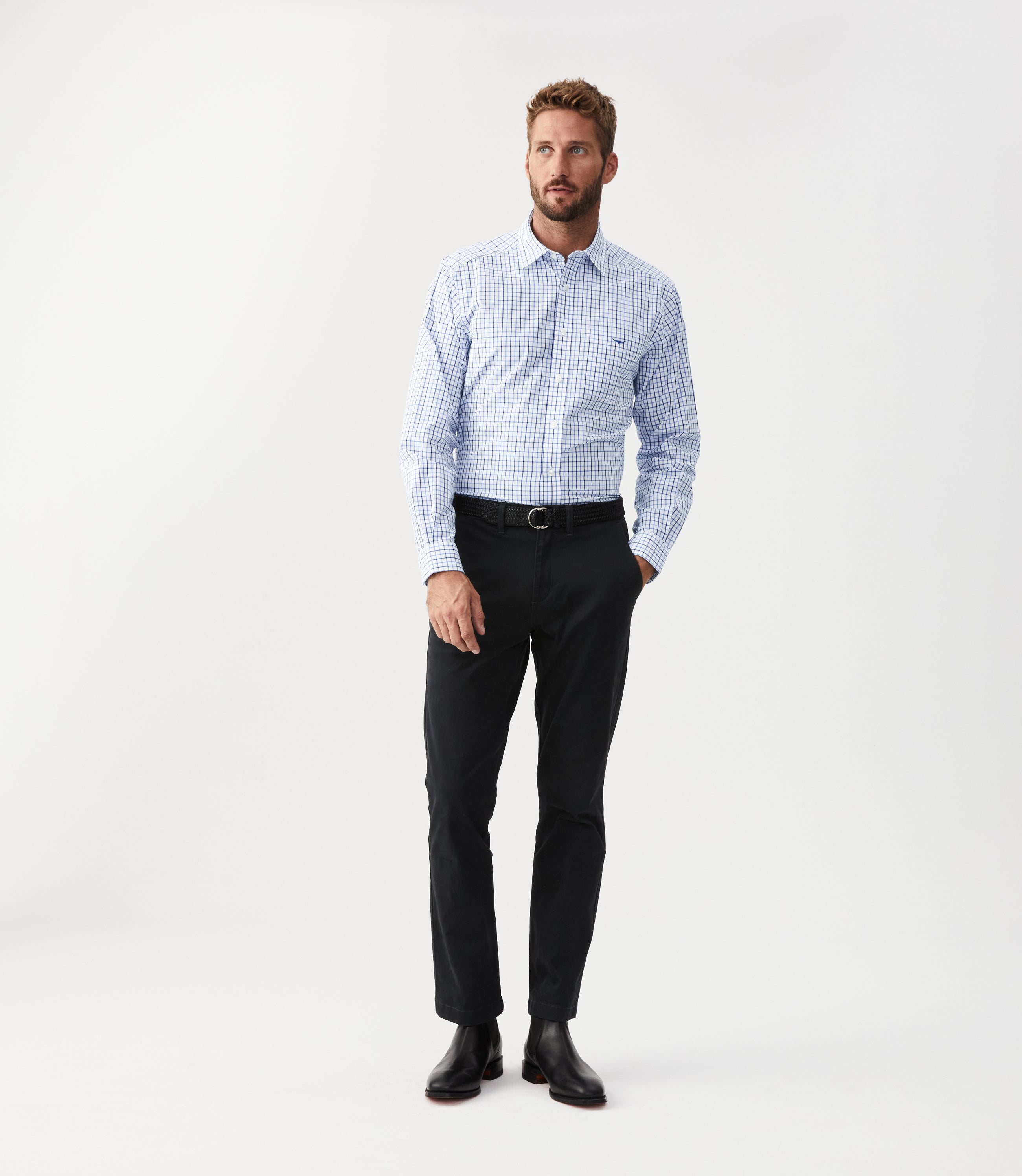 Collins Shirt - Pale Blue
