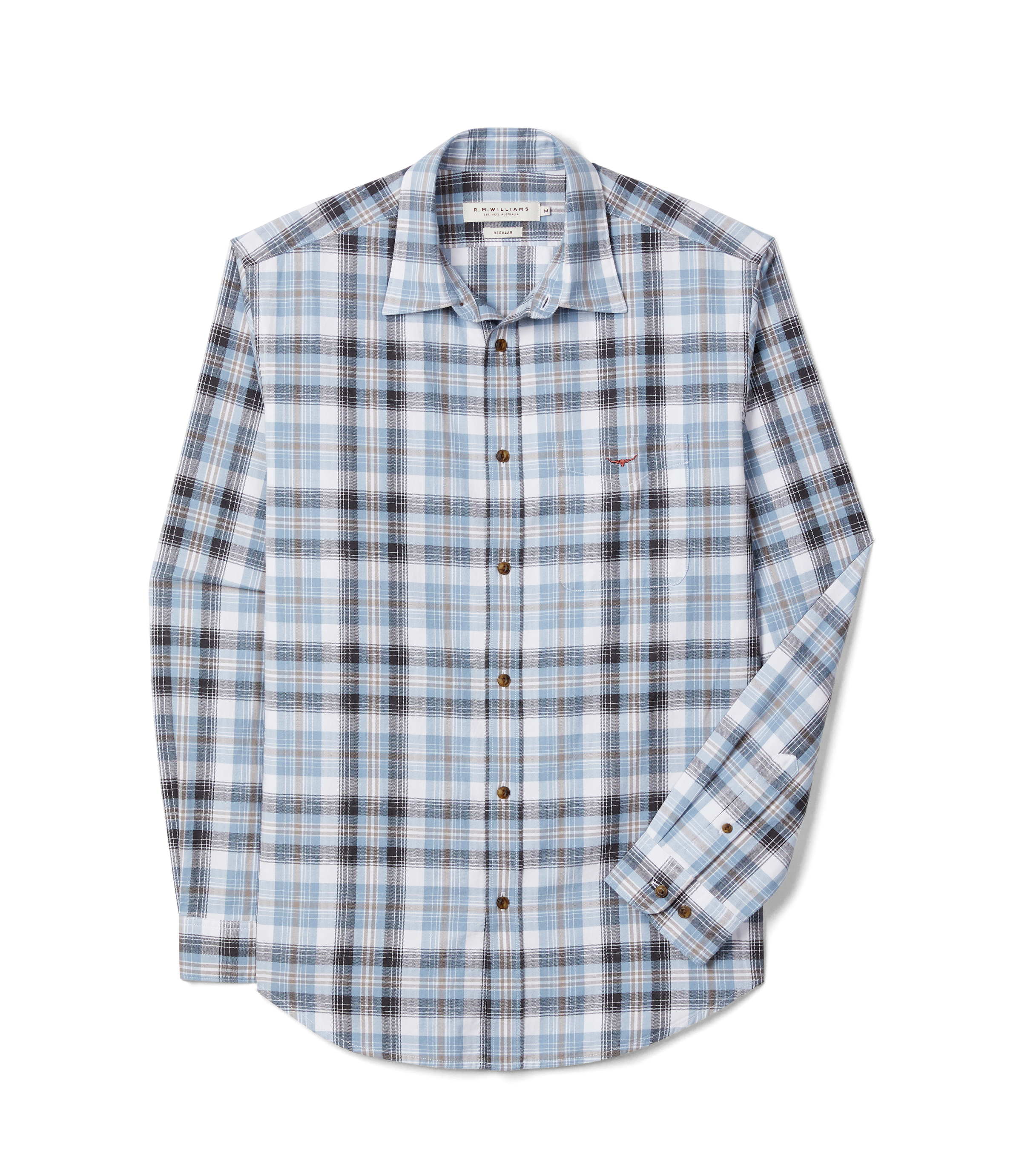 O'Connell Check Shirt - White