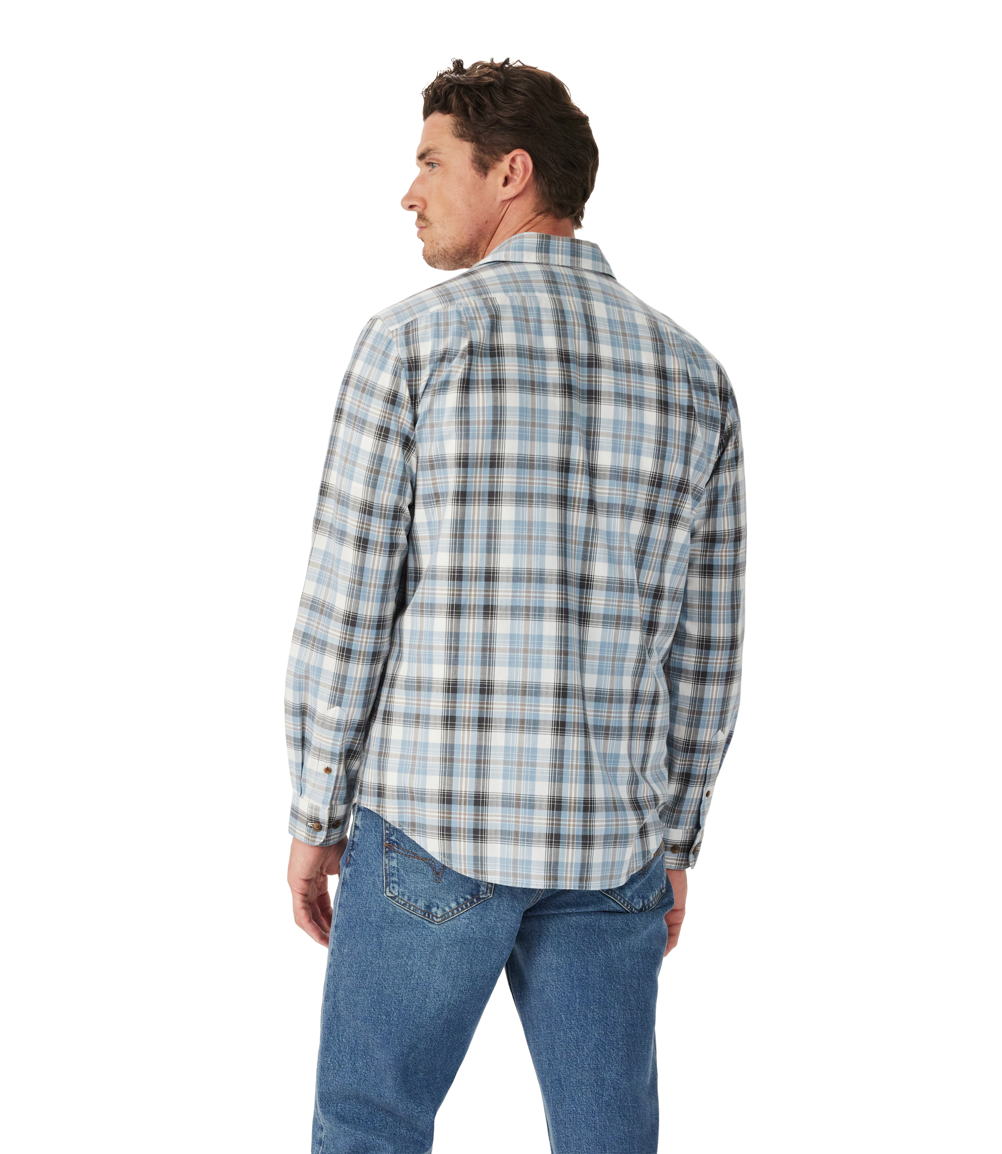 O'Connell Check Shirt - White