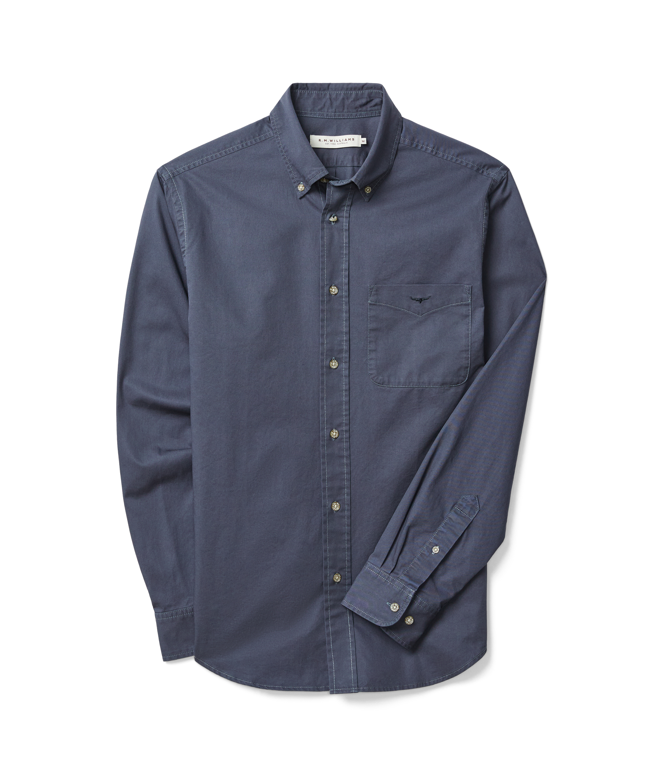 Walpole Overshirt - Steel