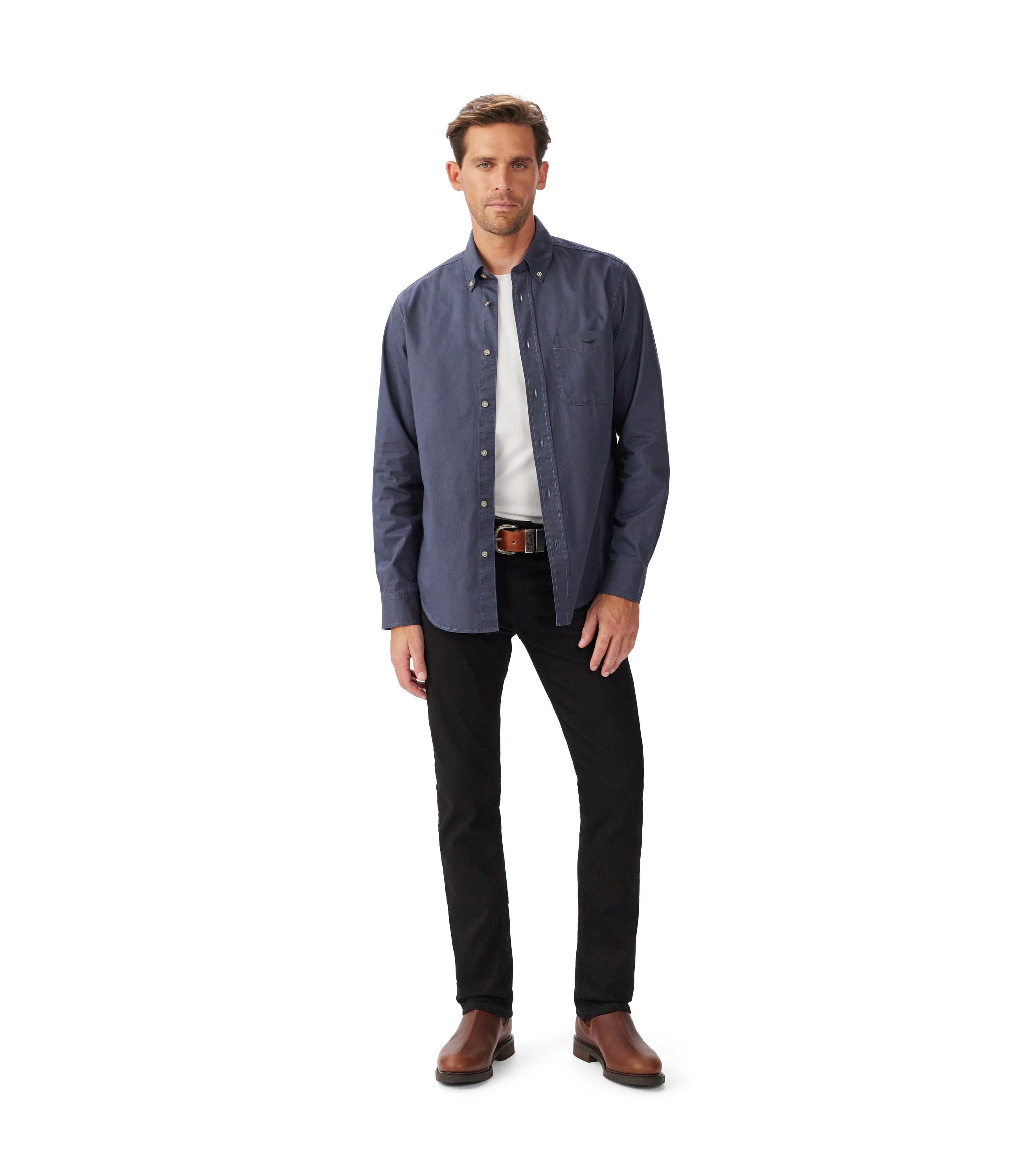 Walpole Overshirt - Steel