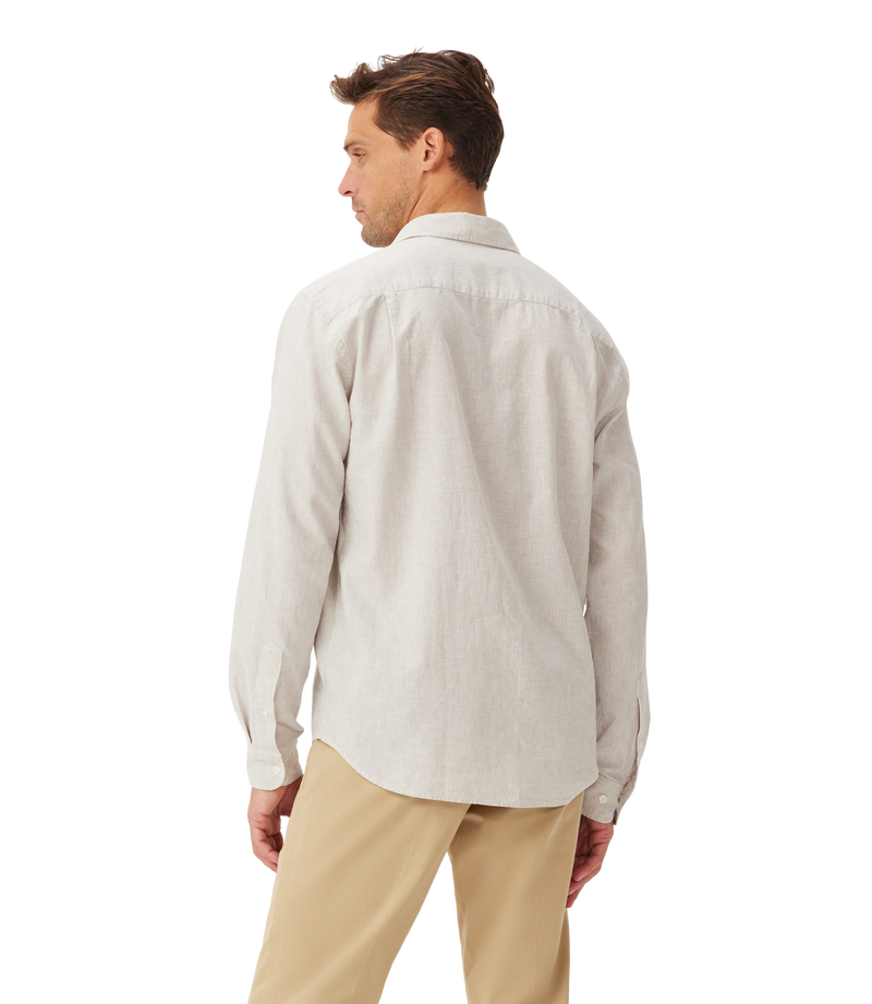 Classic Shirt - Sand White