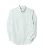 Regular Oxford Shirt - Green White