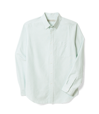 Regular Oxford Shirt - Green White