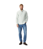 Regular Oxford Shirt - Green White