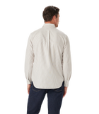 Regular Oxford Shirt - Brown White