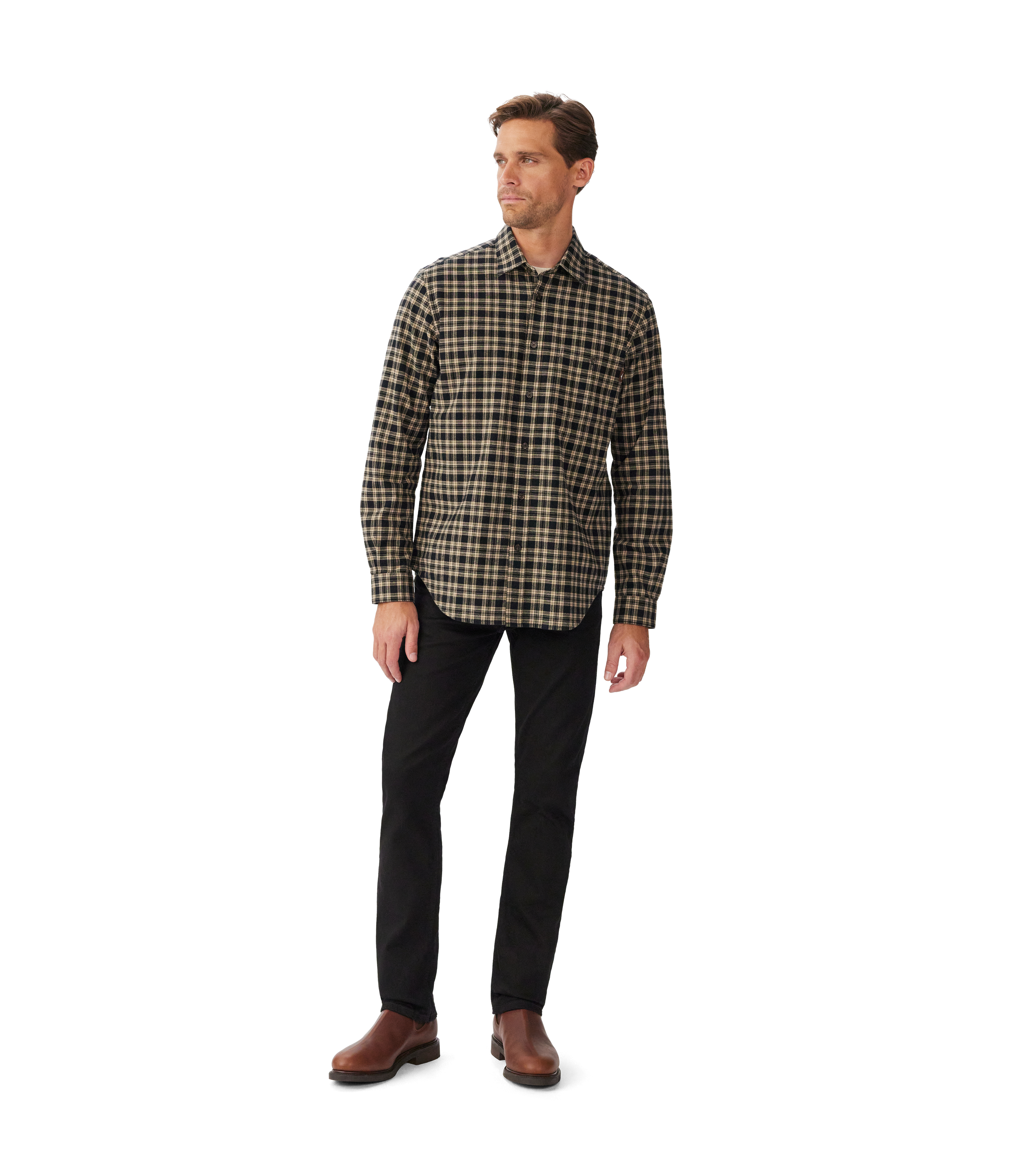 Oberon Oxford Check Shirt
