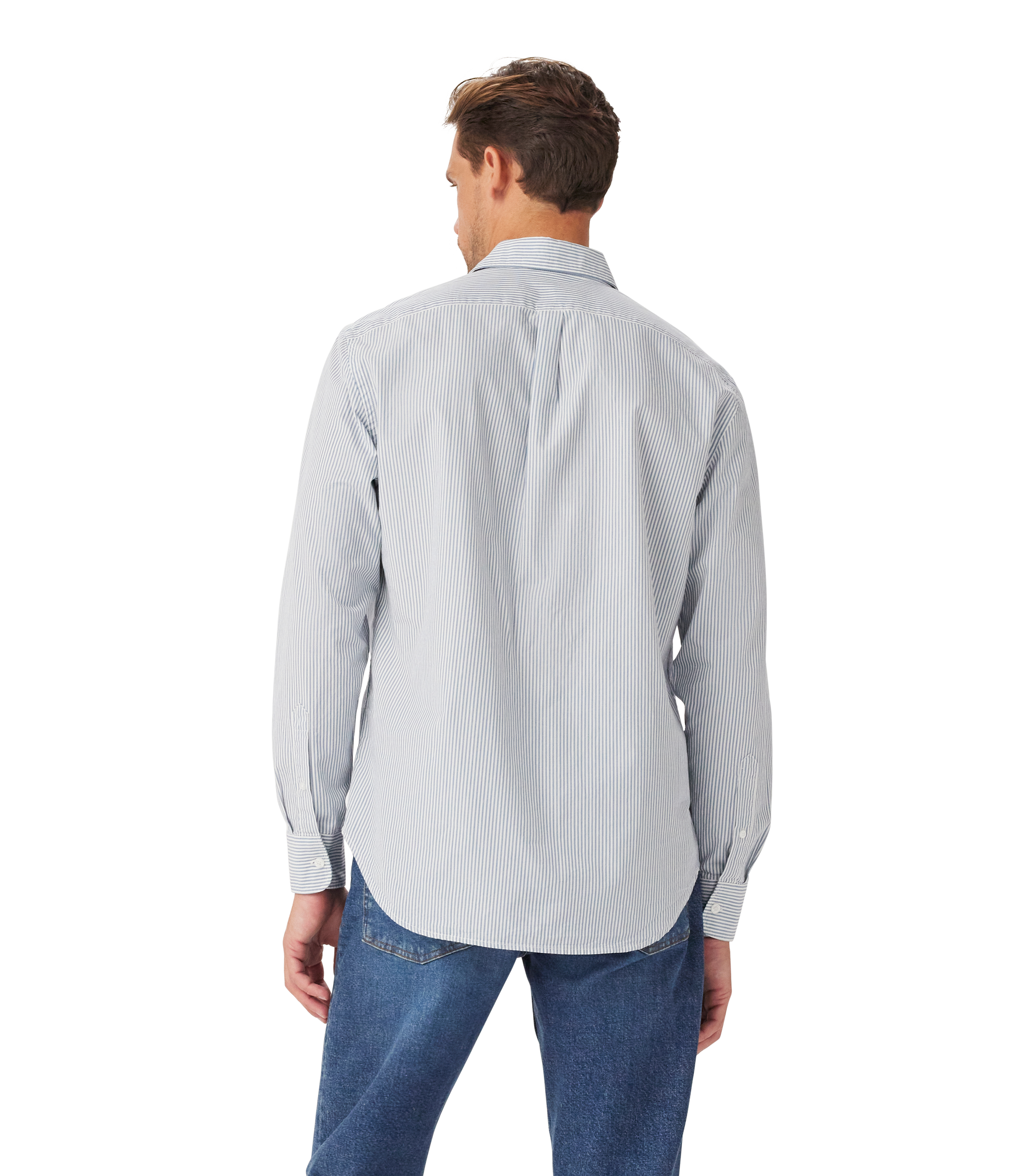 Regular Shirt - Blue White