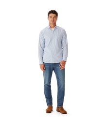 Regular Poplin Stripe Shirt