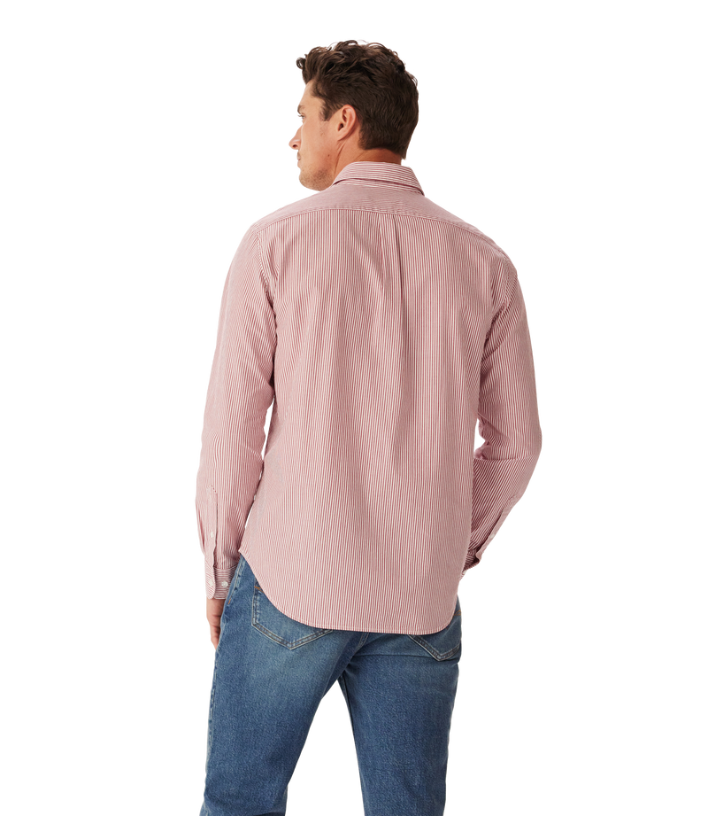 Regular Poplin Stripe Shirt