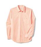 Regular Shirt - Orange/White