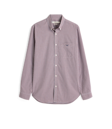 Whyalla poplin check shirt