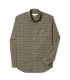Springwood Poplin Check Shirt - Green