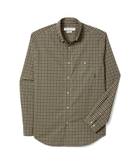 Springwood Poplin Check Shirt - Green