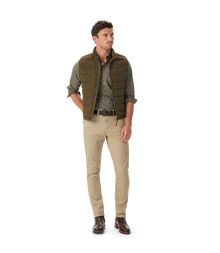 Springwood Poplin Check Shirt - Green