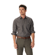 Warrah Poplin Check Shirt - Blackberry