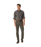 Warrah Poplin Check Shirt - Blackberry