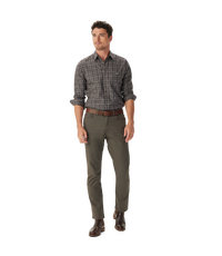 Warrah Poplin Check Shirt - Blackberry