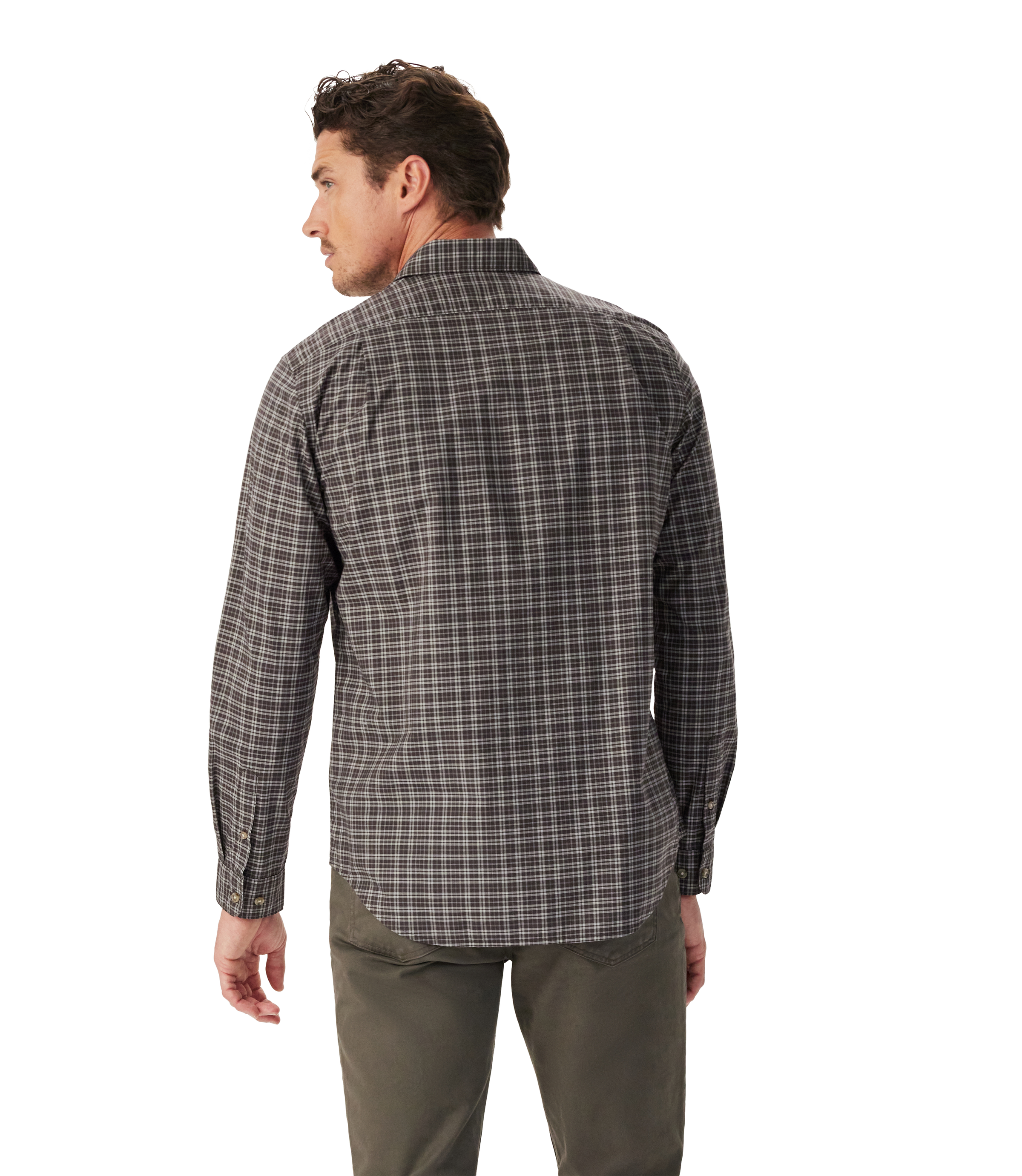 Warrah Poplin Check Shirt - Blackberry