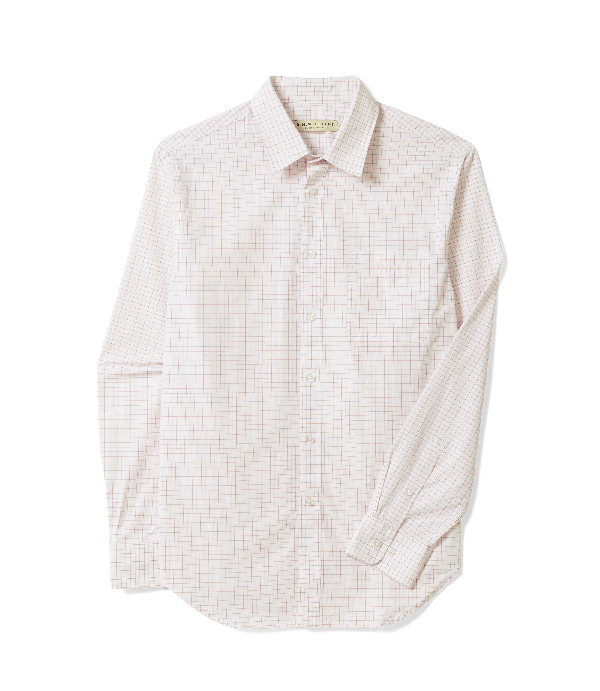 Classic Shirt - White Red