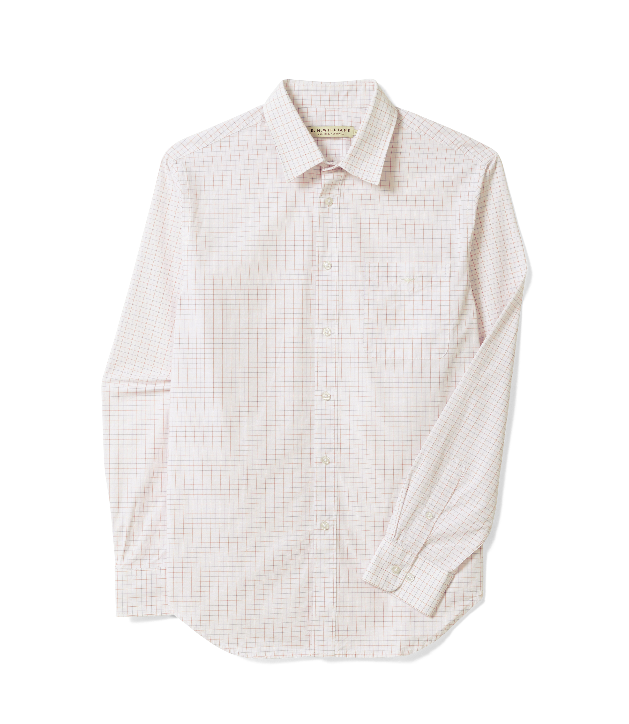 Classic Shirt - White Red