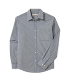 R.M.Williams Classic Poplin Check Shirt - Navy Char