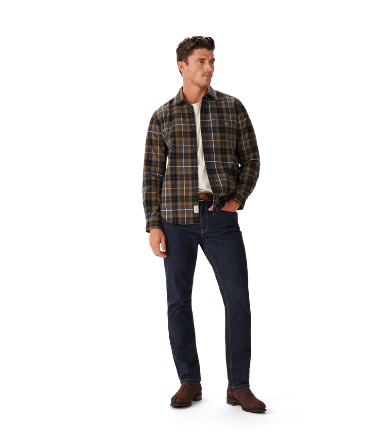 Field Flannel Check Overshirt