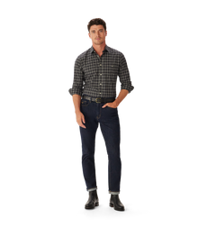 Regular Poplin Check Shirt