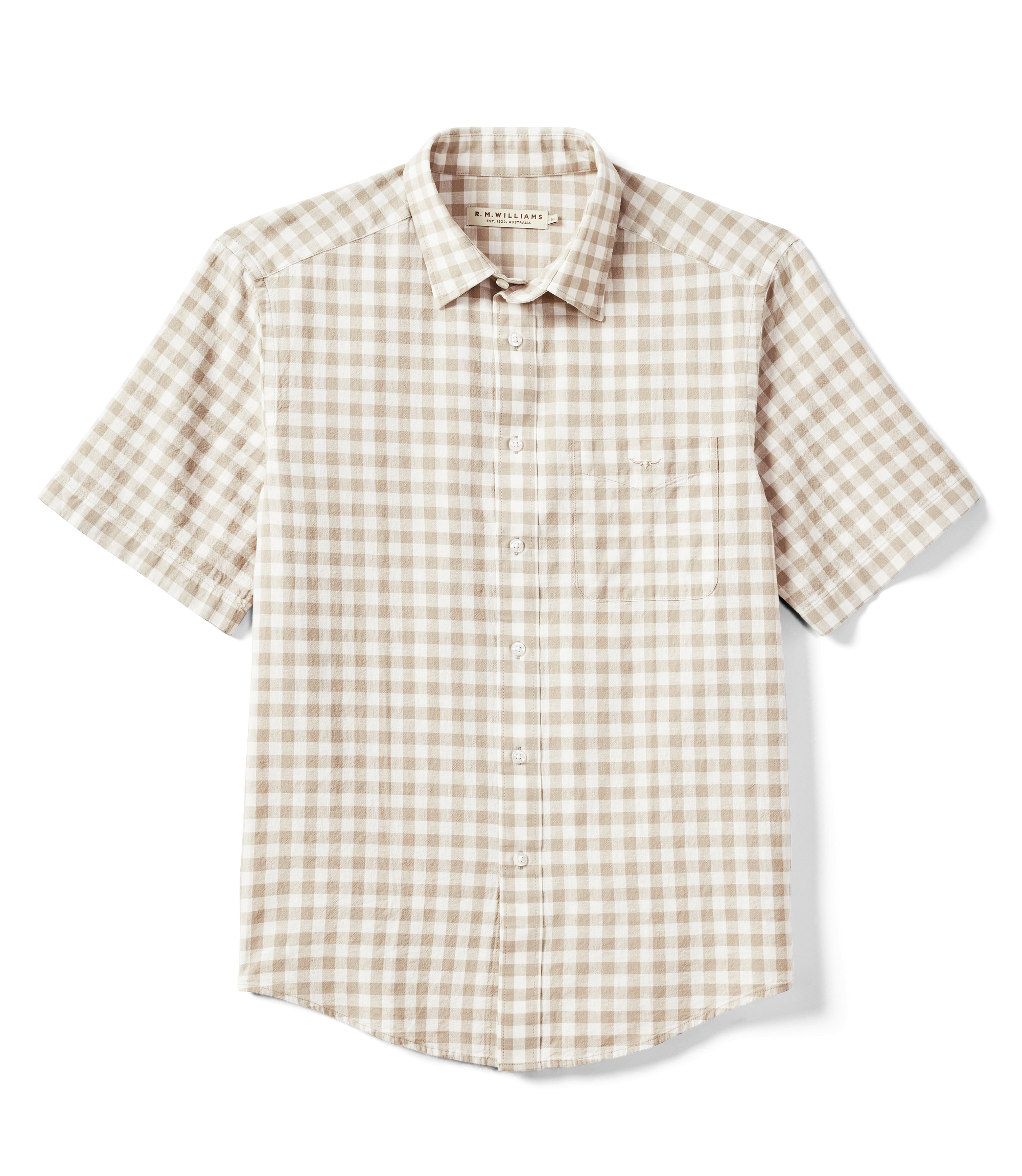 Classic Shirt SS - Oatmeal