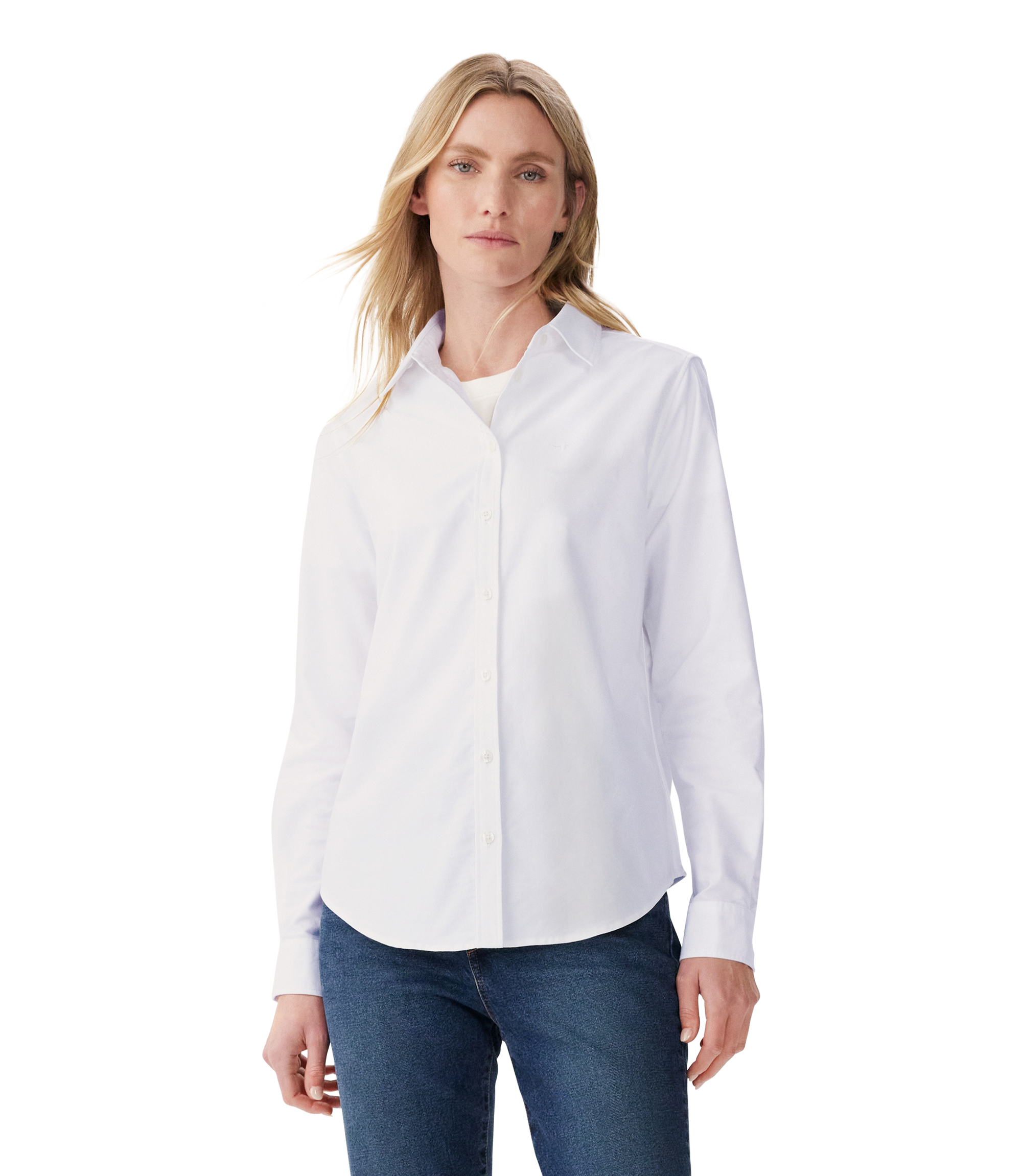 Olney Oxford Shirt - White