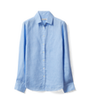 Olney Linen Shirt - Light Blue