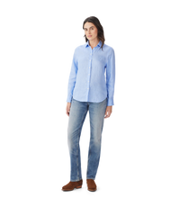 Olney Linen Shirt - Light Blue