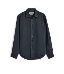 Newman Linen Shirt - Ink