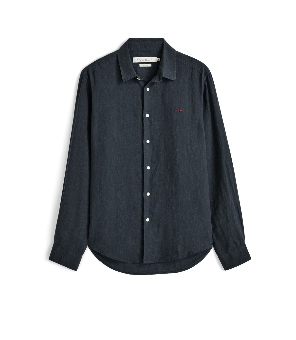Newman Linen Shirt - Ink