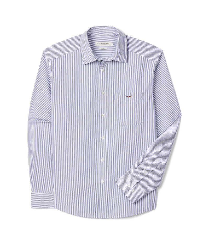 Ingham Poplin Stripe Shirt