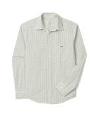 Newland Poplin Check Shirt - Moss