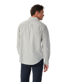 Newland Poplin Check Shirt - Moss