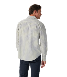 Newland Poplin Check Shirt - Moss