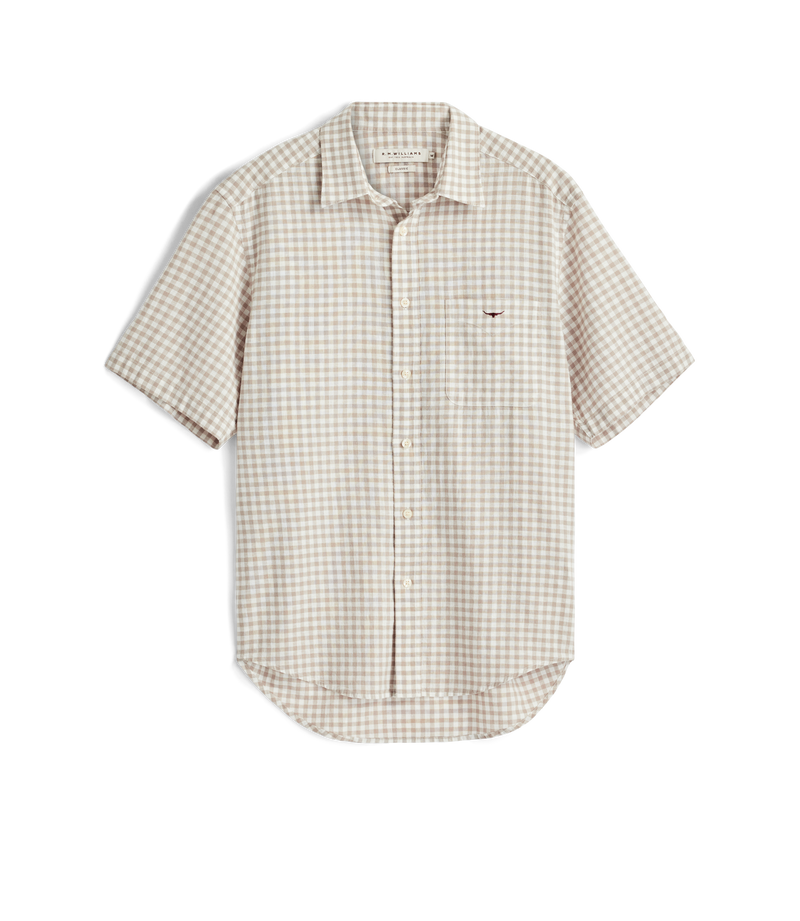 Johnson check short sleeve shirt