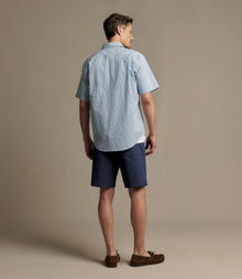 Quinn Poplin Check SS Shirt - Green