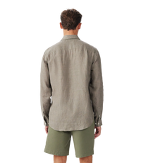 Newman Long Sleeve Classic Linen Shirt