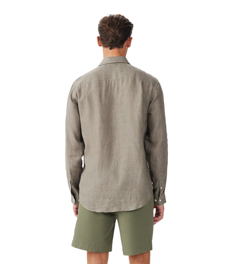 Newman Long Sleeve Classic Linen Shirt