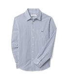 Augusta Classic Poplin Shirt - White Blue